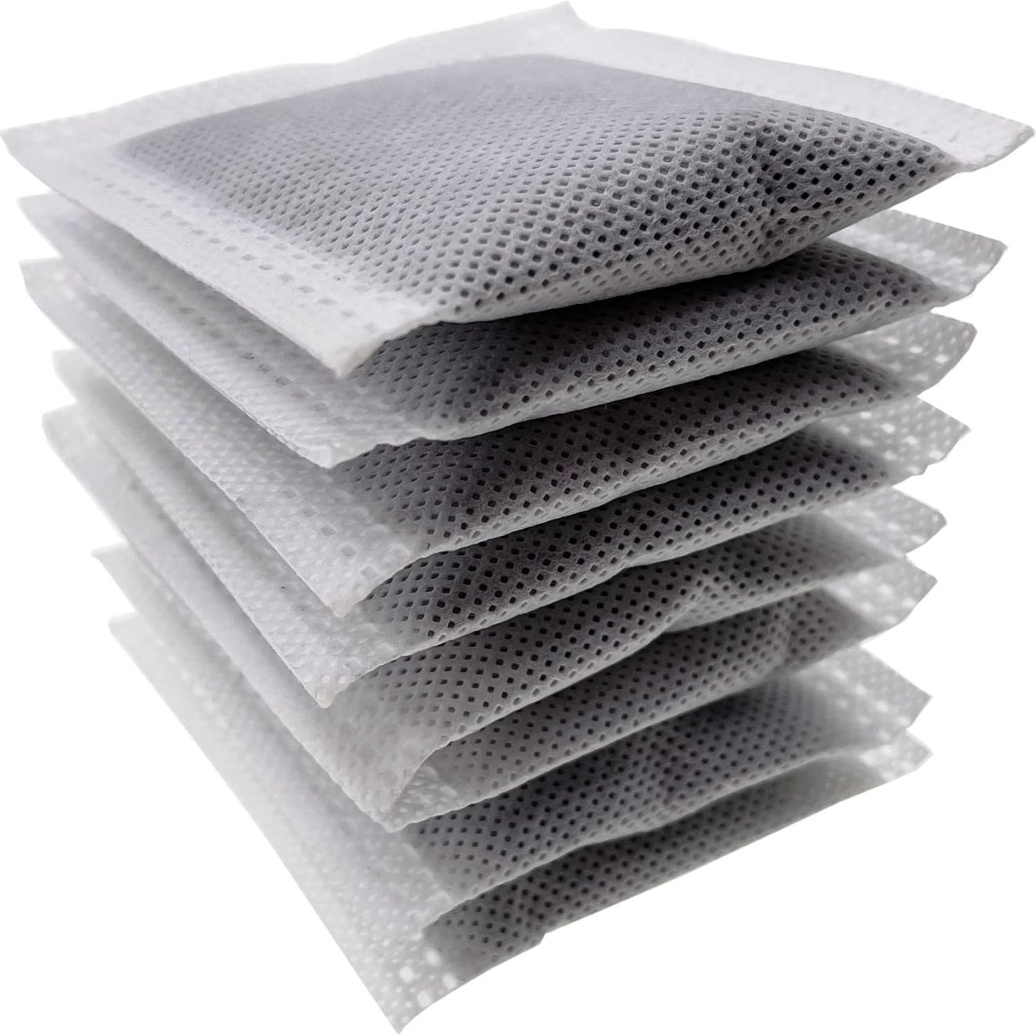 Paquete de 8 Filtros de Carbón Activado ShuRex 7.6 cm