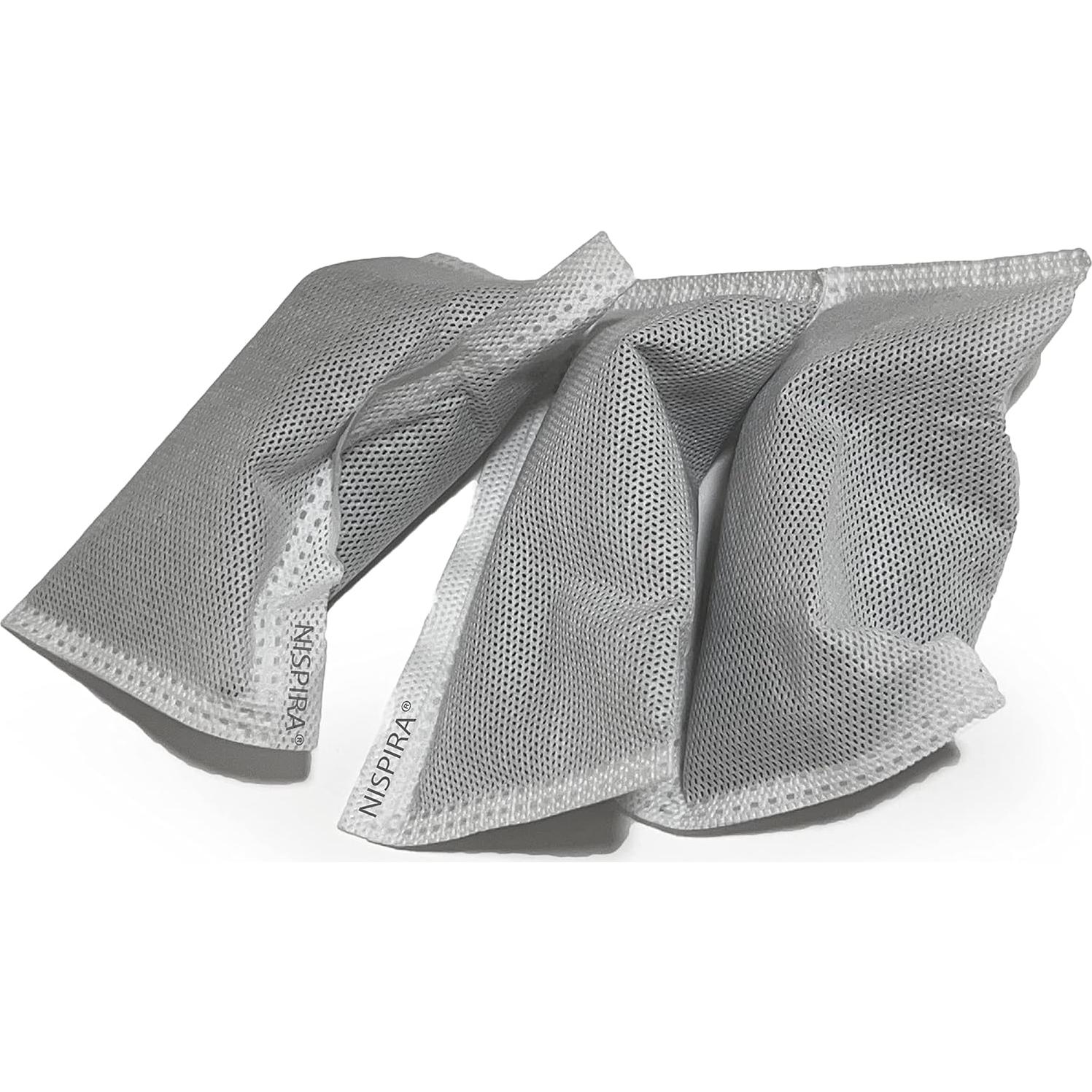 Filtros de Olor de Carbón Activado Nispira 3 Paquetes 8 Galones