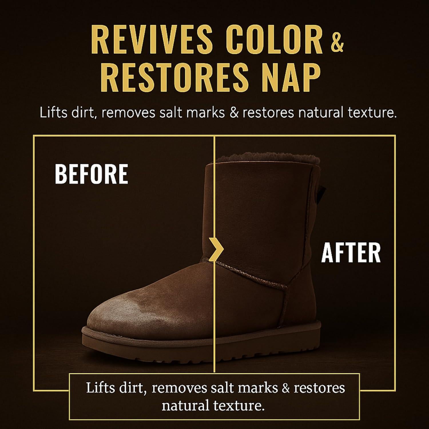 Kit de Limpieza Leather Hero para Suede y Piel de Oveja - 7 Piezas