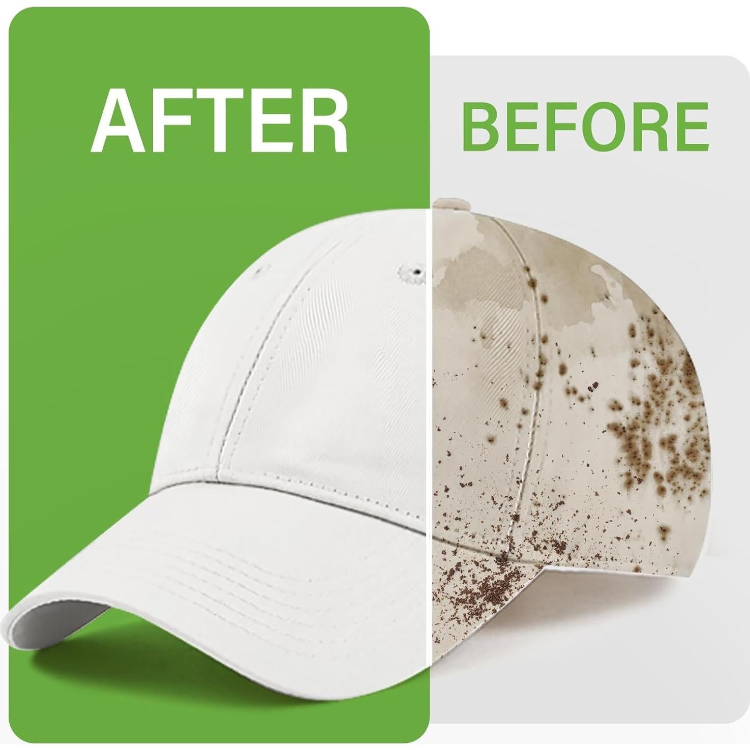 Kit de Limpieza de Sombreros Comeast con Cepillo y Desodorante