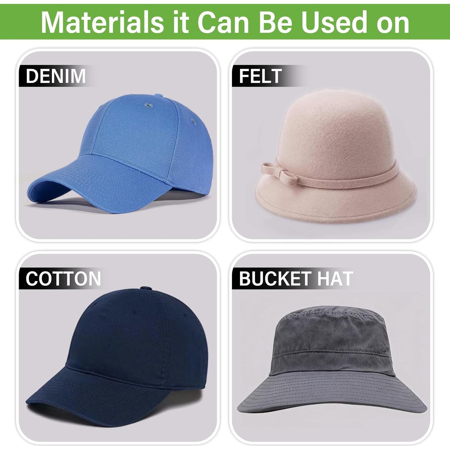 Kit de Limpieza de Sombreros Comeast con Cepillo y Desodorante