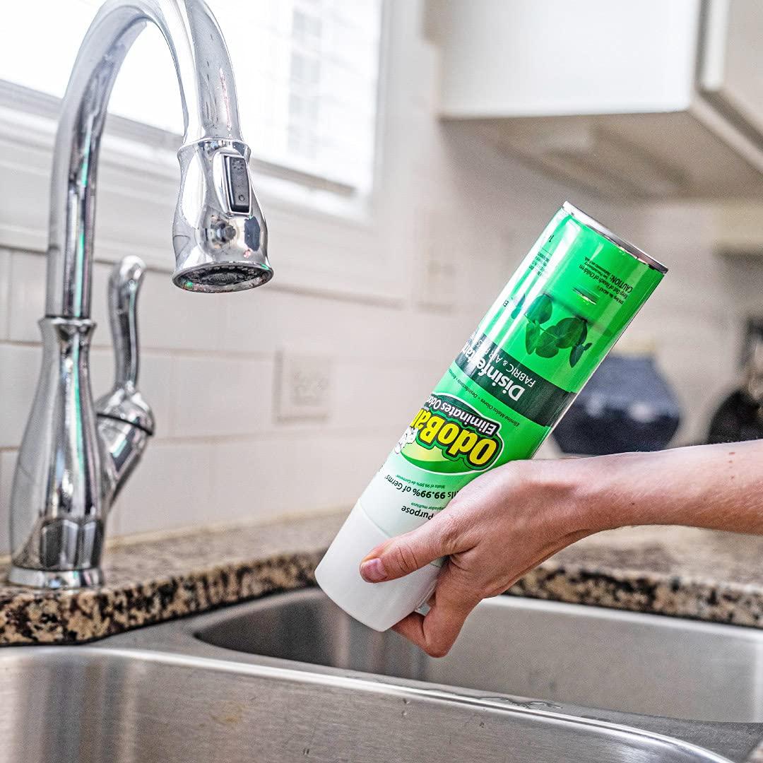 OdoBan Desinfectante y Ambientador Eucalipto 414g y 907g