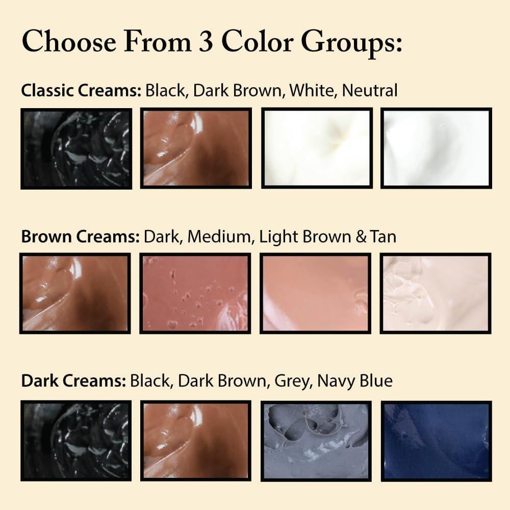 Juego de limpieza de zapatos FootFitter con caja de cedro