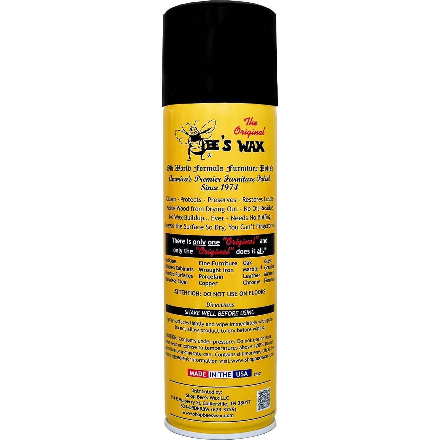 Pulidor de Muebles de Cera de Abeja Shop Bee's Wax - 2 Paquete