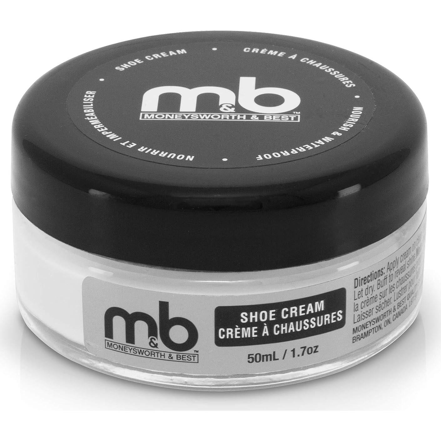 Crema para Zapatos Moneysworth & Best 50ml - Pulidor Blanco