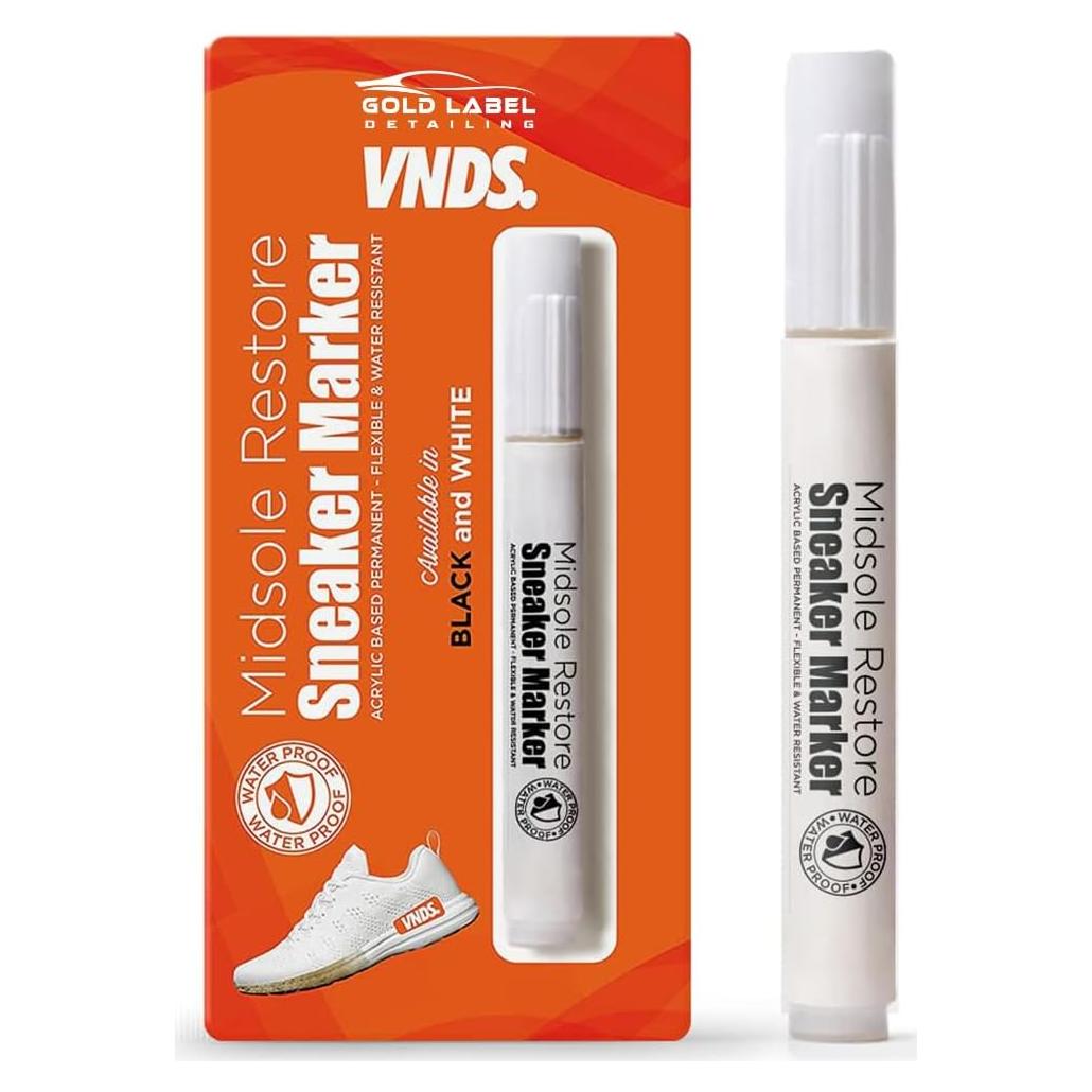 Marcador Restaurador de Media Suela VNDS - Pintura Acrílica Blanco