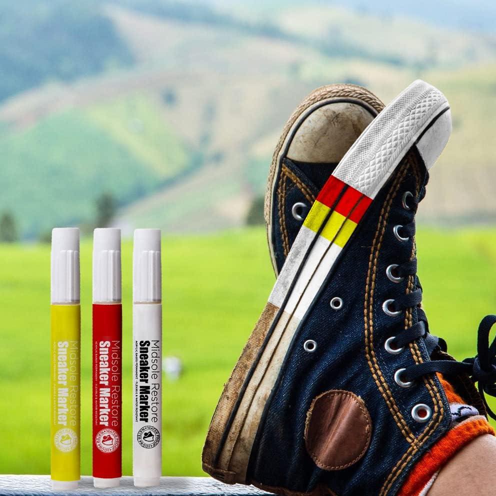 Marcador Restaurador de Media Suela VNDS - Pintura Acrílica Blanco