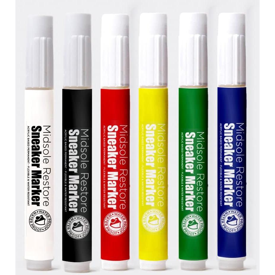 Marcador Restaurador de Media Suela VNDS - Pintura Acrílica Blanco