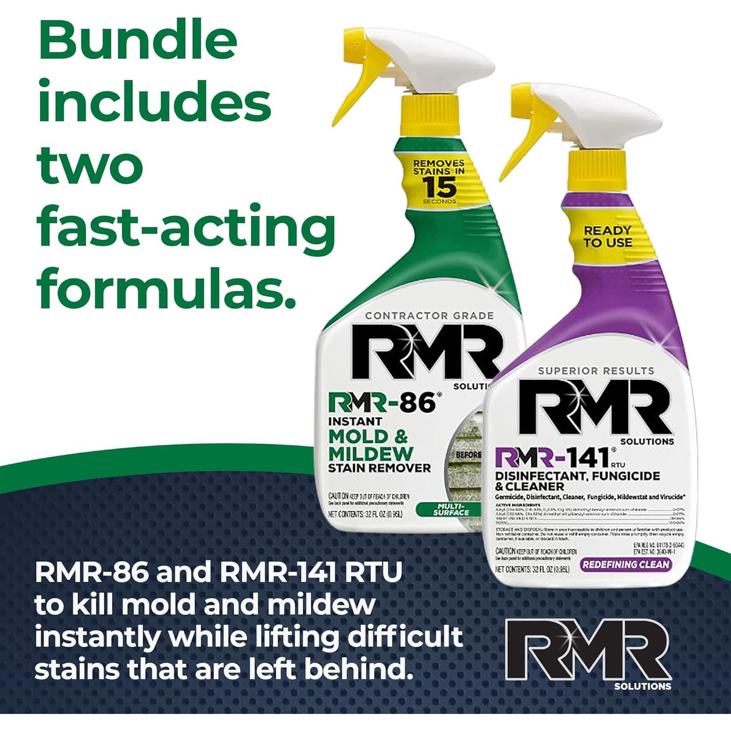 Kit Removedor de Moho RMR - 2 Botellas de 0.95 Litros