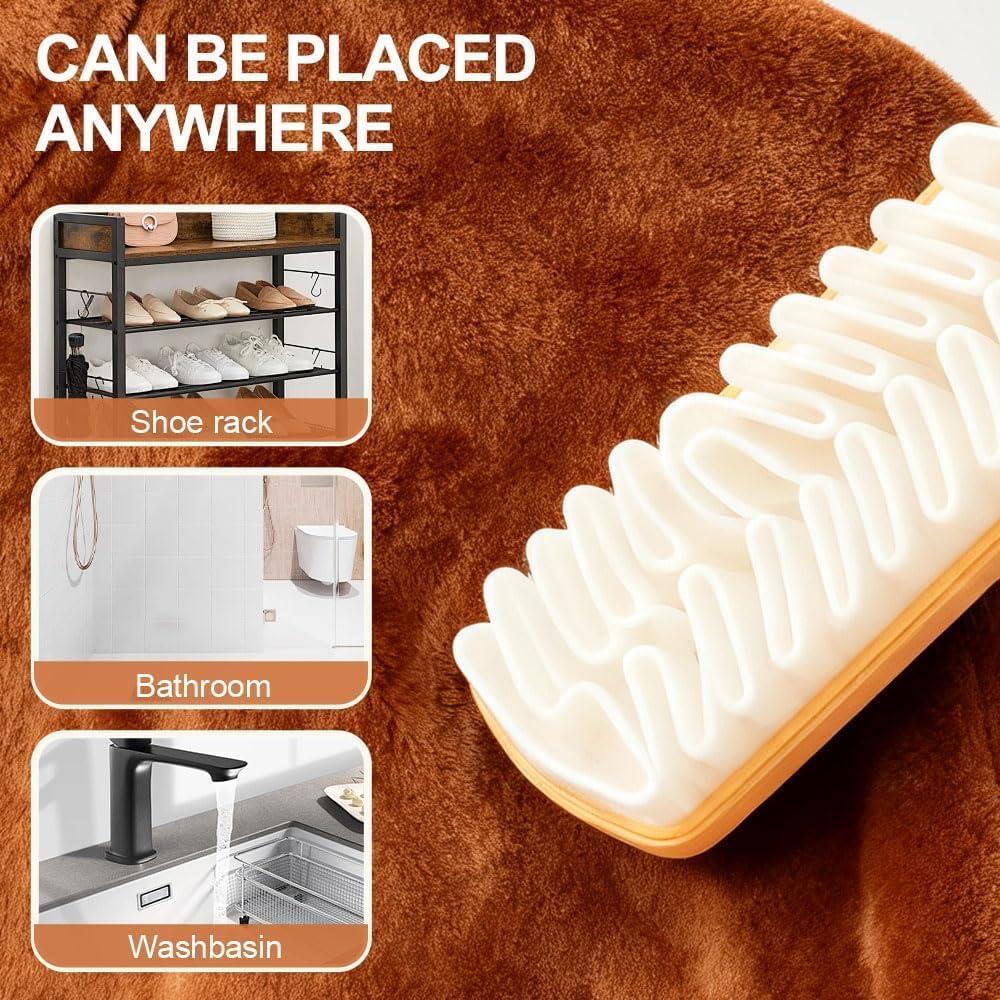 Juego de Limpieza de Ante 2 Piezas Genérico con Mango de Madera