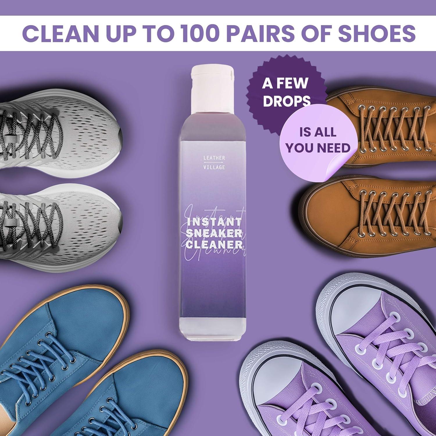 Kit Limpiador de Zapatos LEATHER VILLAGE 226g - Natural y Ecológico