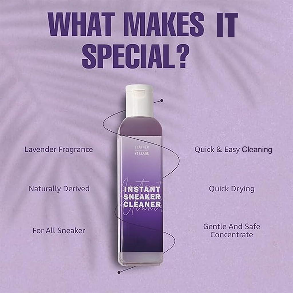 Kit Limpiador de Zapatos LEATHER VILLAGE 226g - Natural y Ecológico