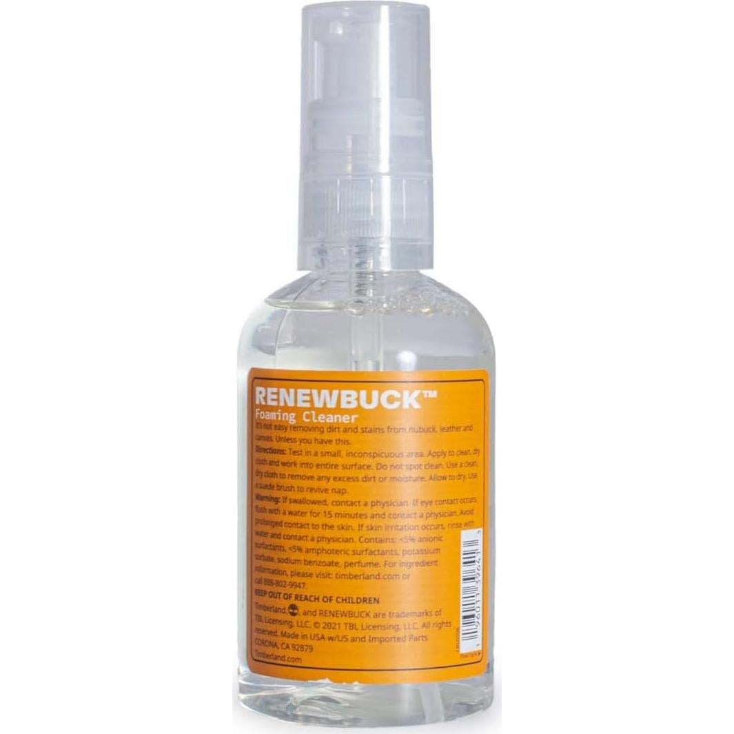 Limpiador Espumoso Renewbuck Timberland 177 ml para Cuero y Lona