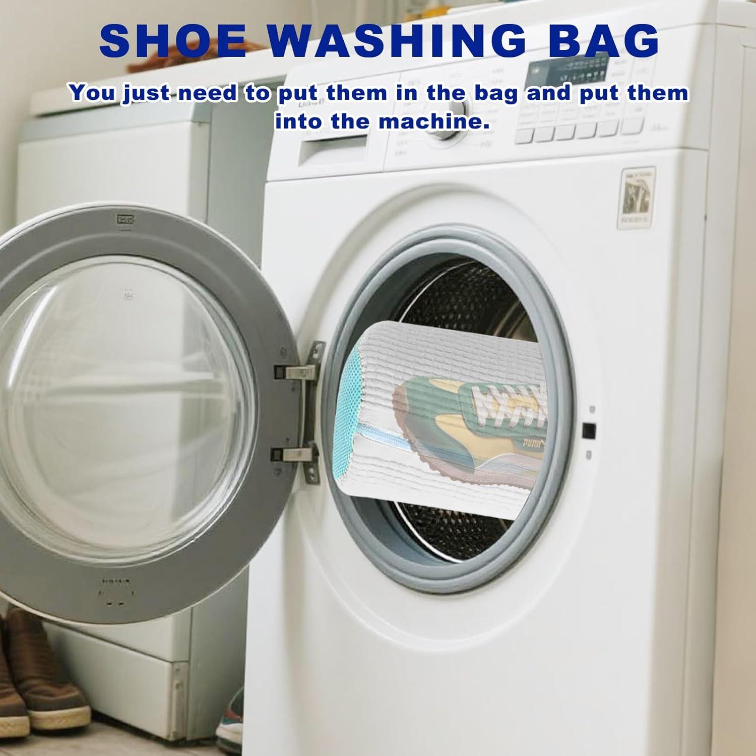 Bolsa de Lavado de Zapatos Peuesty Gris Reutilizable 39.37x19.05cm
