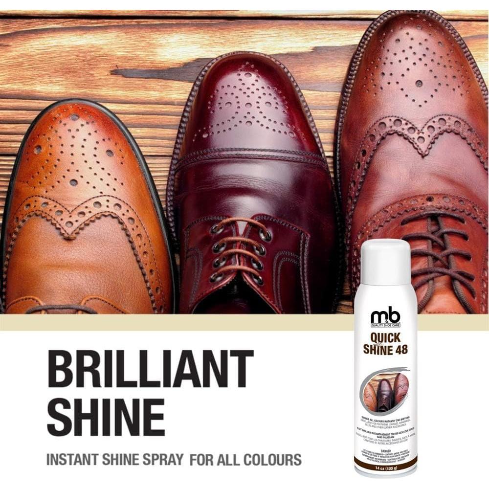 Cuidado de Zapatos Moneysworth & Best Brillo Rápido 396g