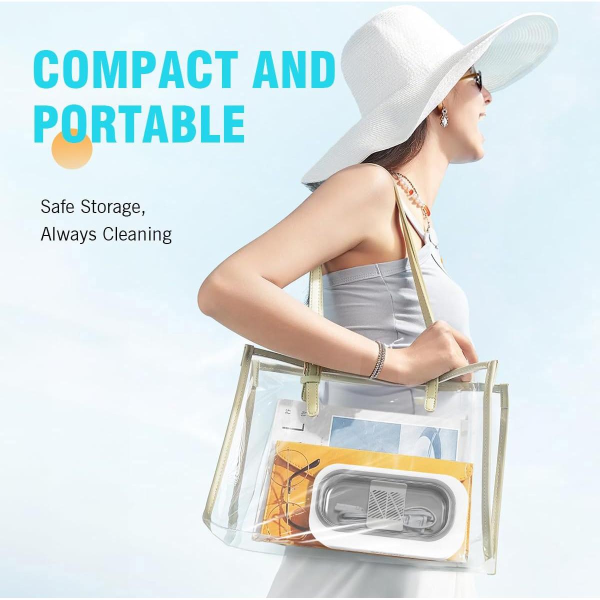 Limpiador Ultrasónico de Joyas Sumeber 12oz 48KHz Acero Inoxidable