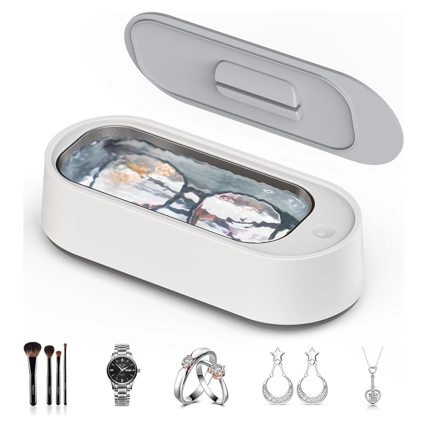 Limpiador Ultrasónico Gityso 440ml para Joyas y Gafas