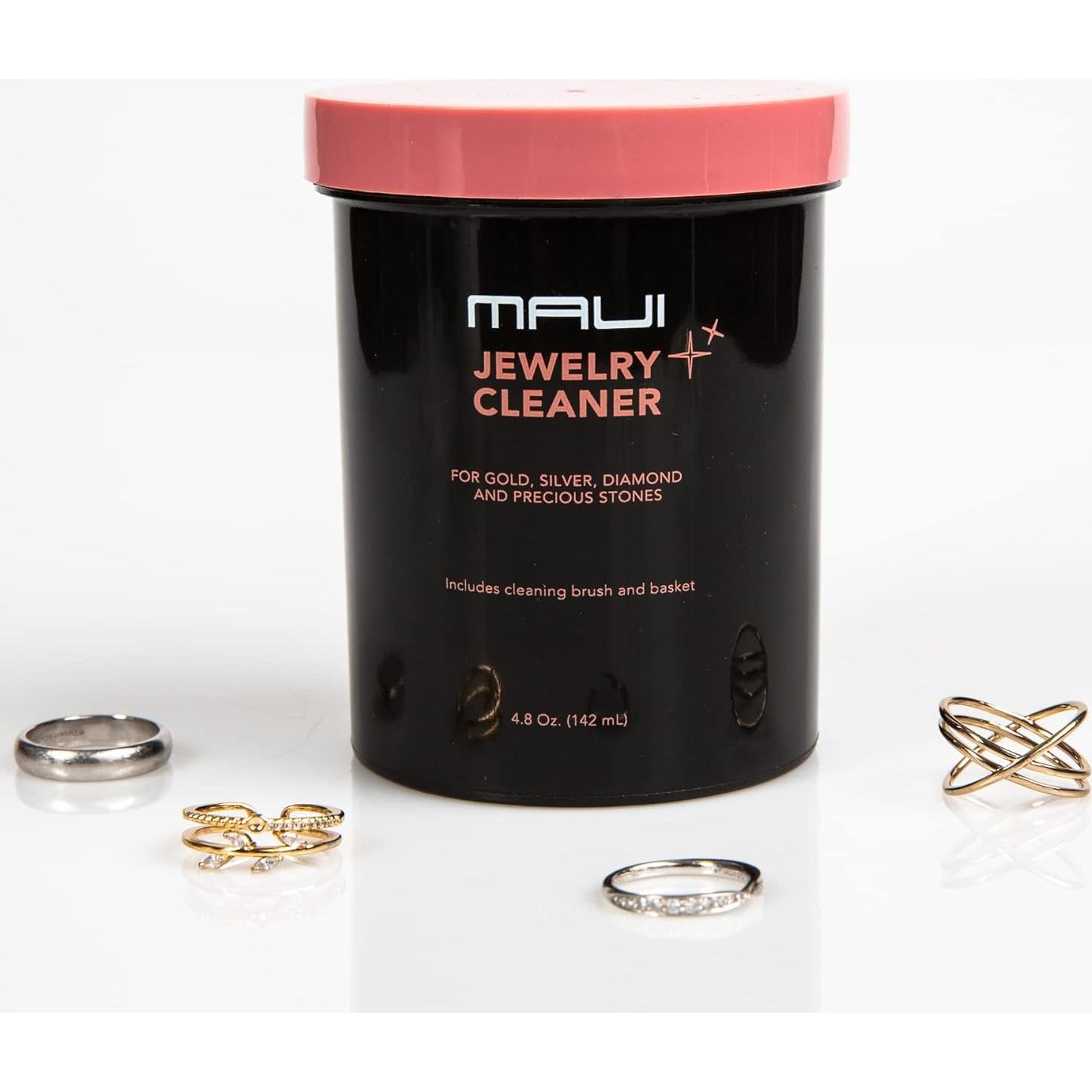 Limpiador de Joyería Líquido Maui 142 ml para Oro y Plata