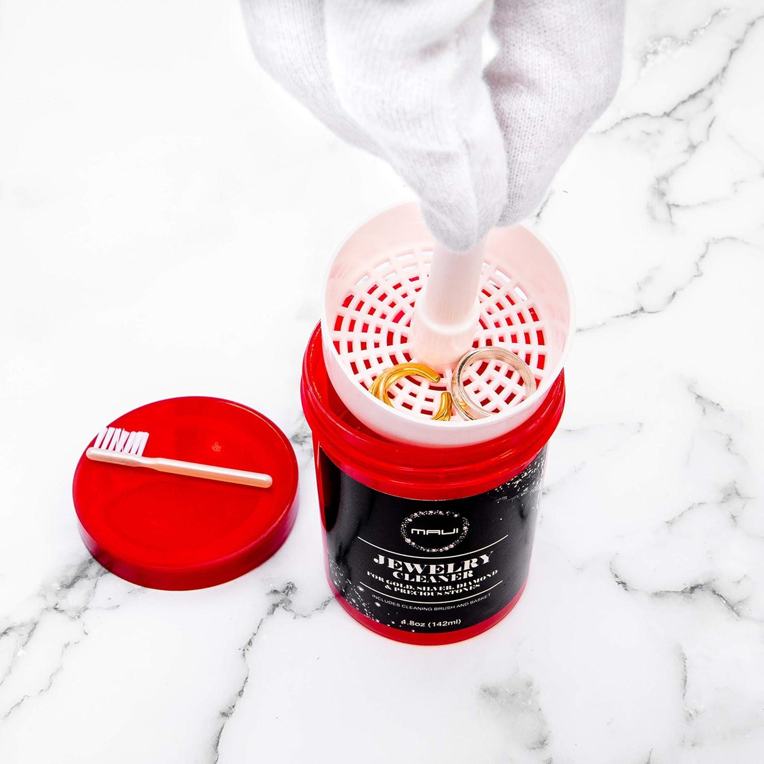 Limpiador de Joyería Líquido Maui 142 ml para Oro y Plata