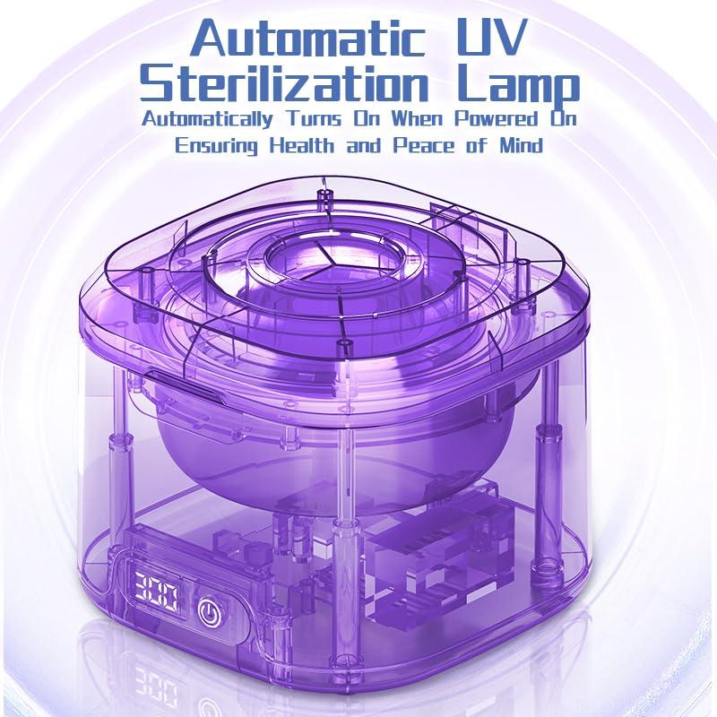 Limpiador Ultrasónico HomeBeyond 340ML 4 Modos Temporizador
