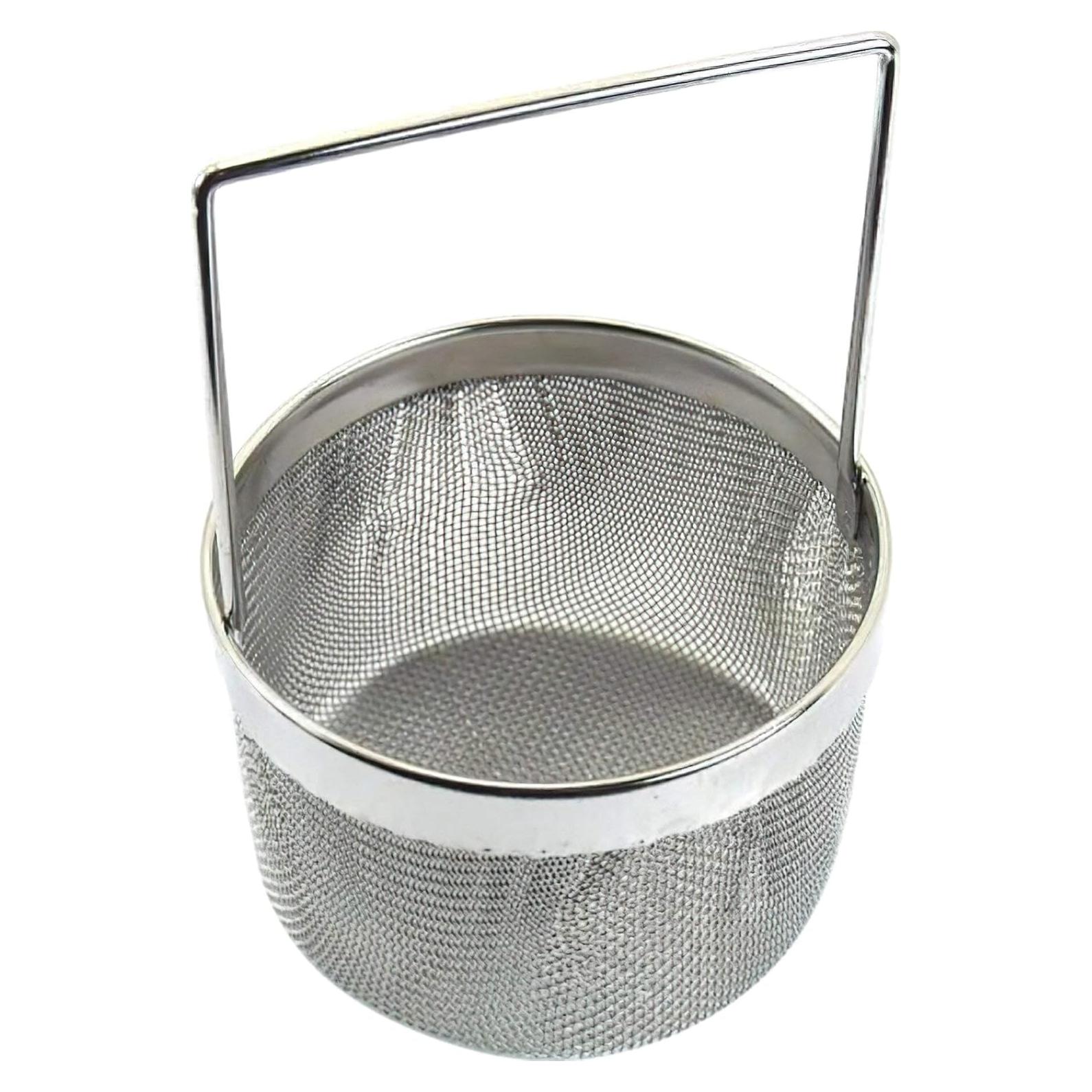 Cesta de limpieza ultrasónica FindingKing 10 cm acero inoxidable