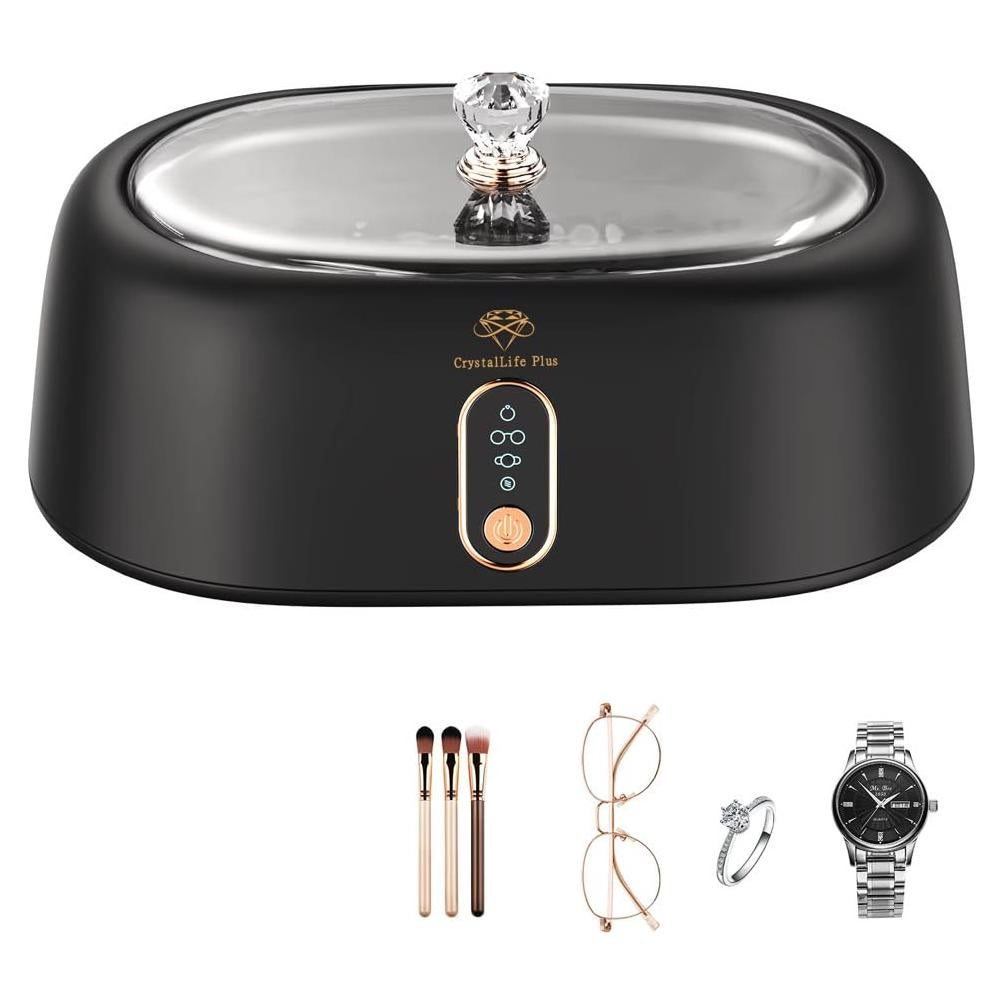 Limpiadora Ultrasónica de Joyas CrystalLifePlus 500ml 45KHz