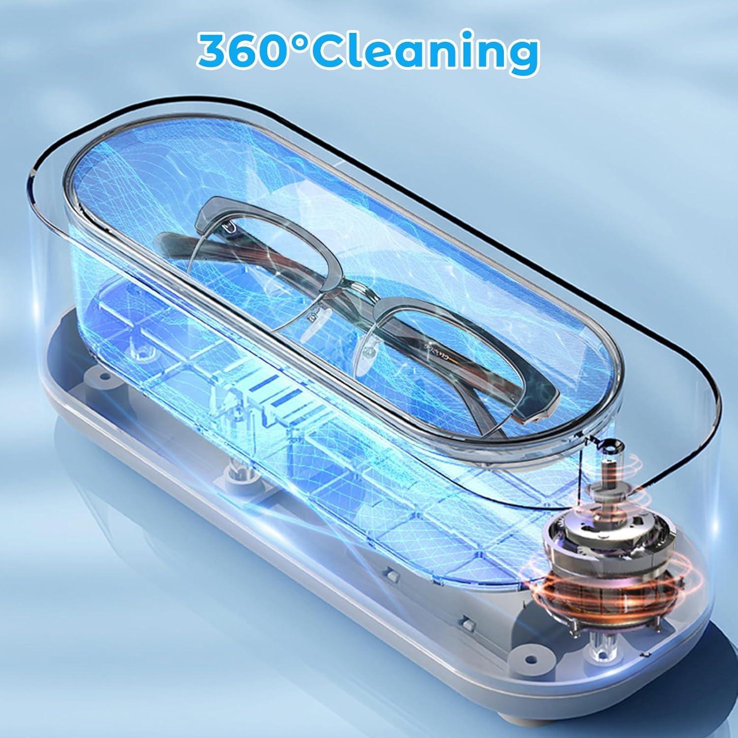 Limpiador Ultrasónico de Joyas FQBHMY 250 ML Portátil