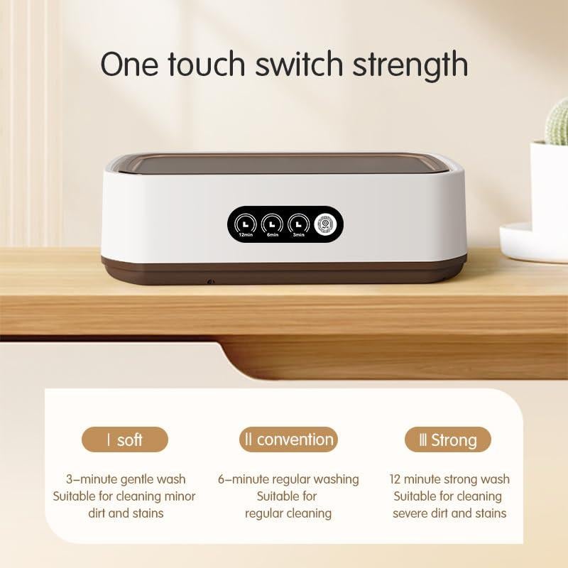 Limpiador Ultrasónico de Joyas BXXKXMC 650ml Acero Inoxidable