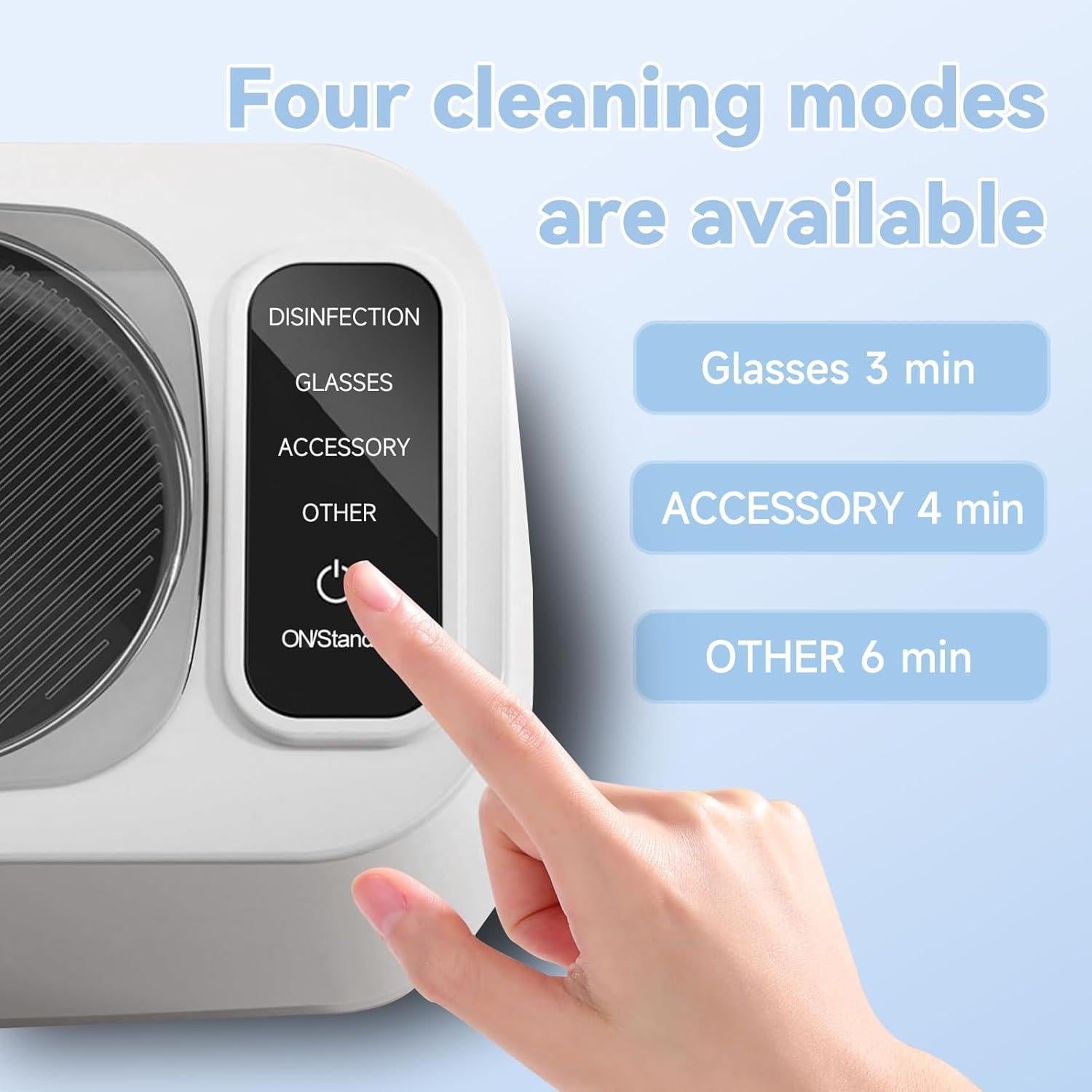 Limpiador Ultrasónico Profesional IJEUH 48KHz Acero Inoxidable