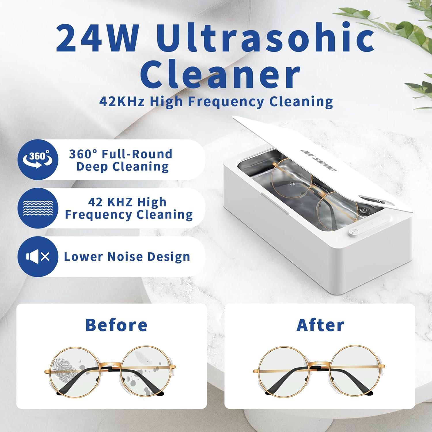 Limpiador Ultrasónico DK SONIC 450ml 24W 3 Modos para Joyería