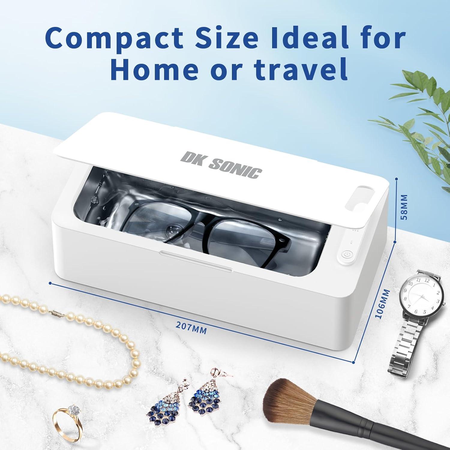 Limpiador Ultrasónico DK SONIC 450ml 24W 3 Modos para Joyería