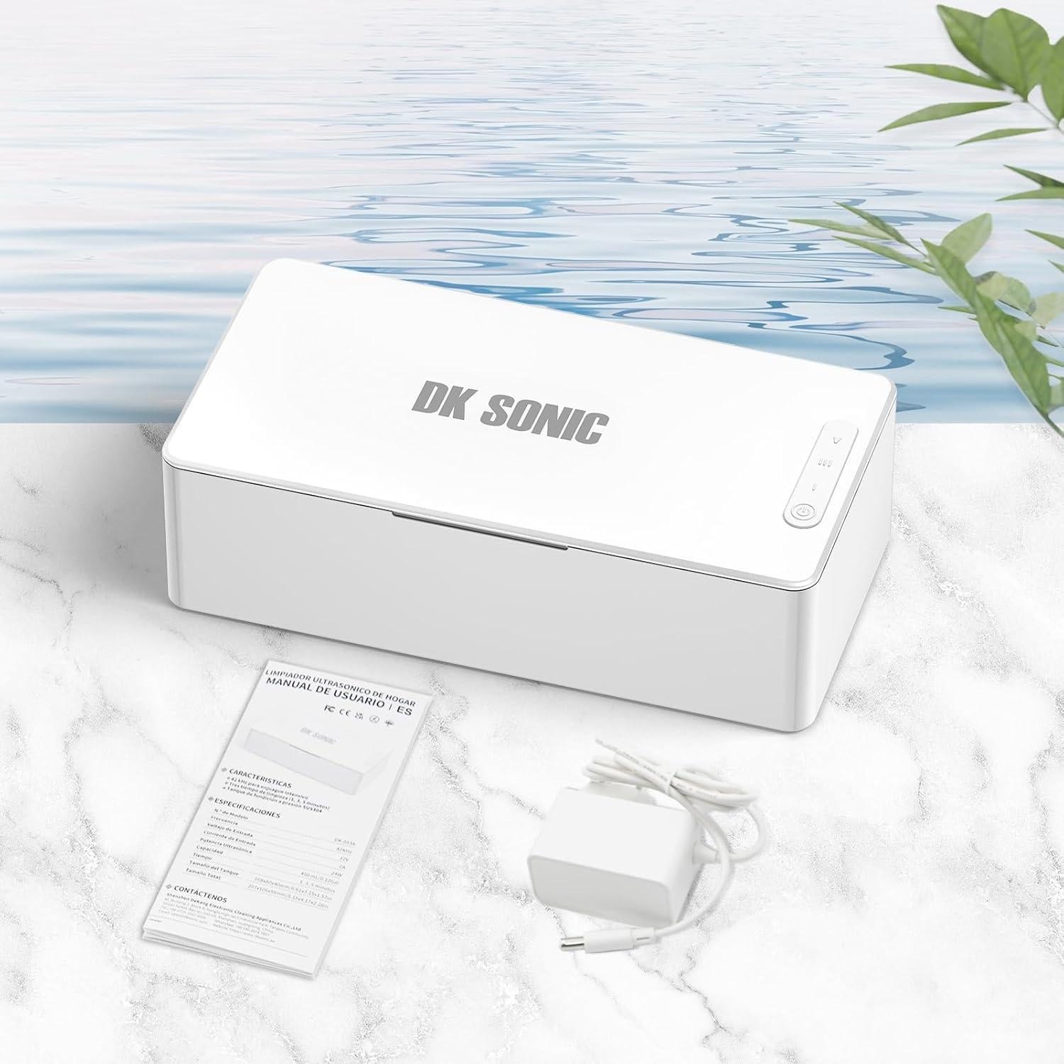 Limpiador Ultrasónico DK SONIC 450ml 24W 3 Modos para Joyería