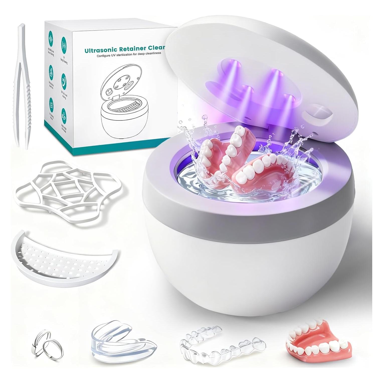 Limpiadora Ultrasónica de Retenedores Covanm 200ml Blanca