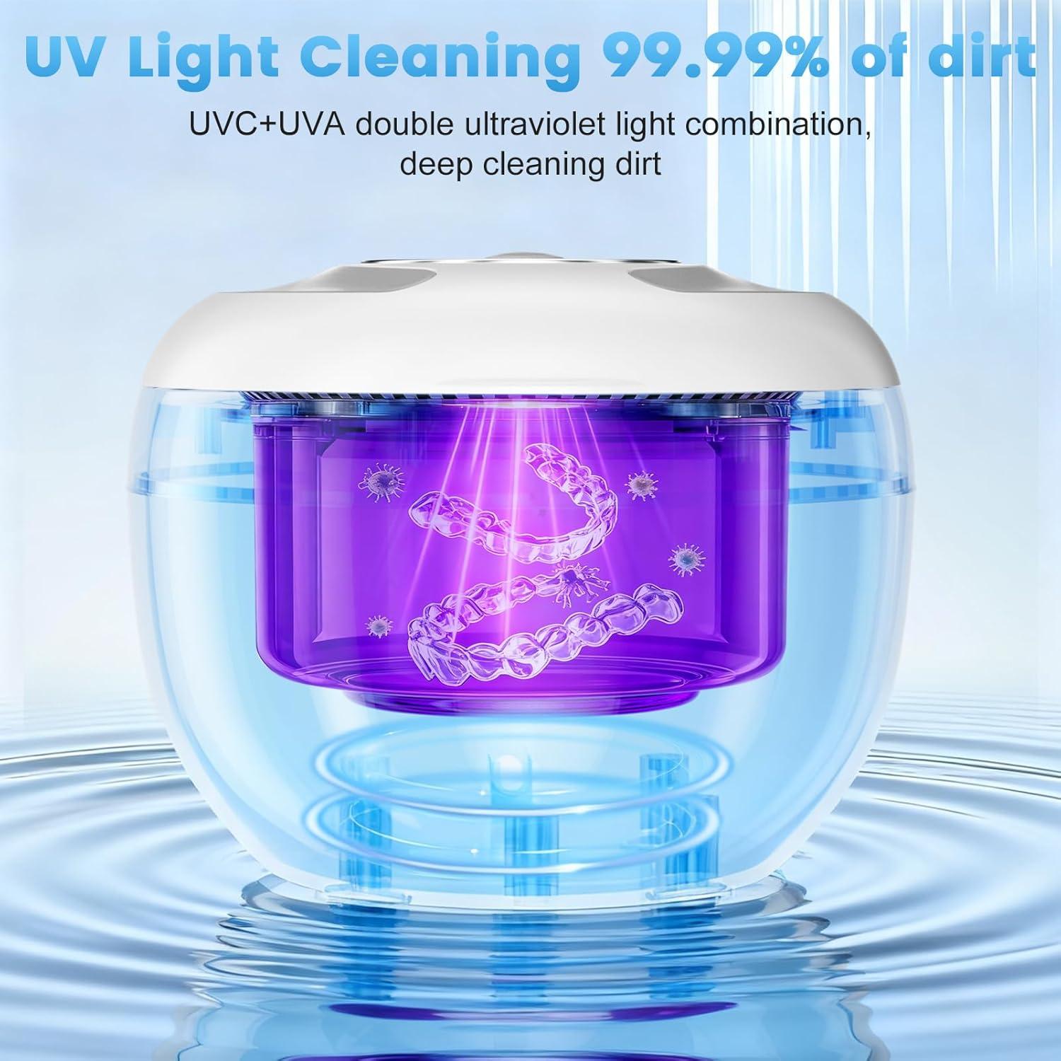 Limpiadora Ultrasónica de Retenedores Covanm 200ml Blanca