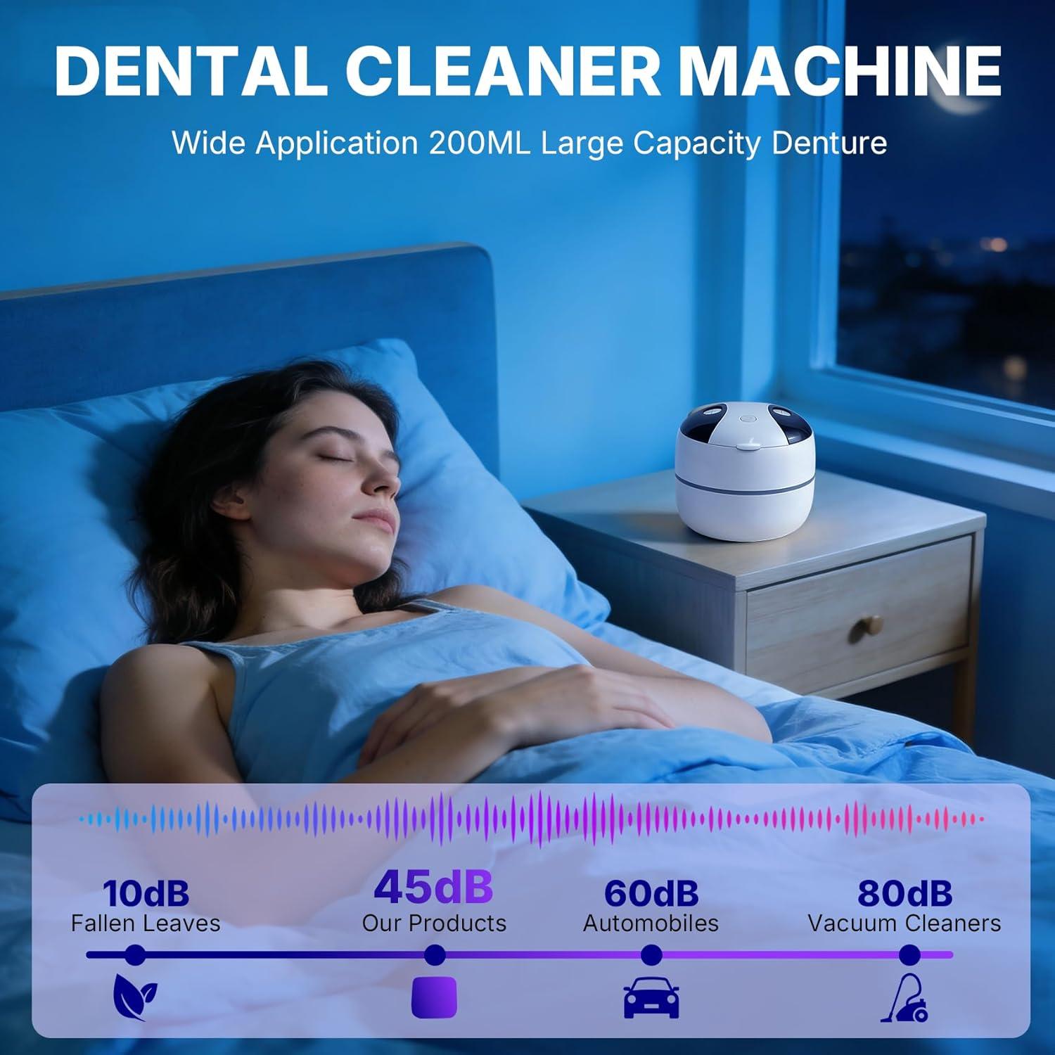 Limpiadora Ultrasónica VOHEZTA para Retenedores y Dentaduras