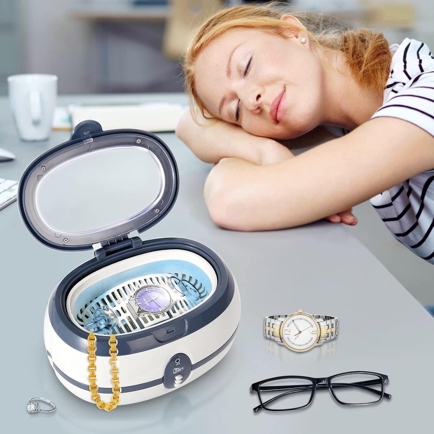 Limpiador Ultrasónico Uten 600 ml para Joyería y Gafas