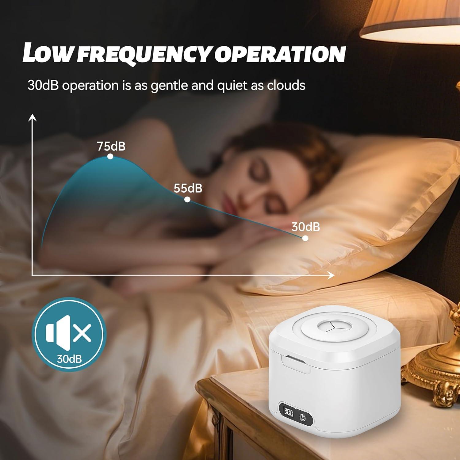 Limpiador Ultrasónico Doeean 6 Lámparas UV-C 200ml Blanco