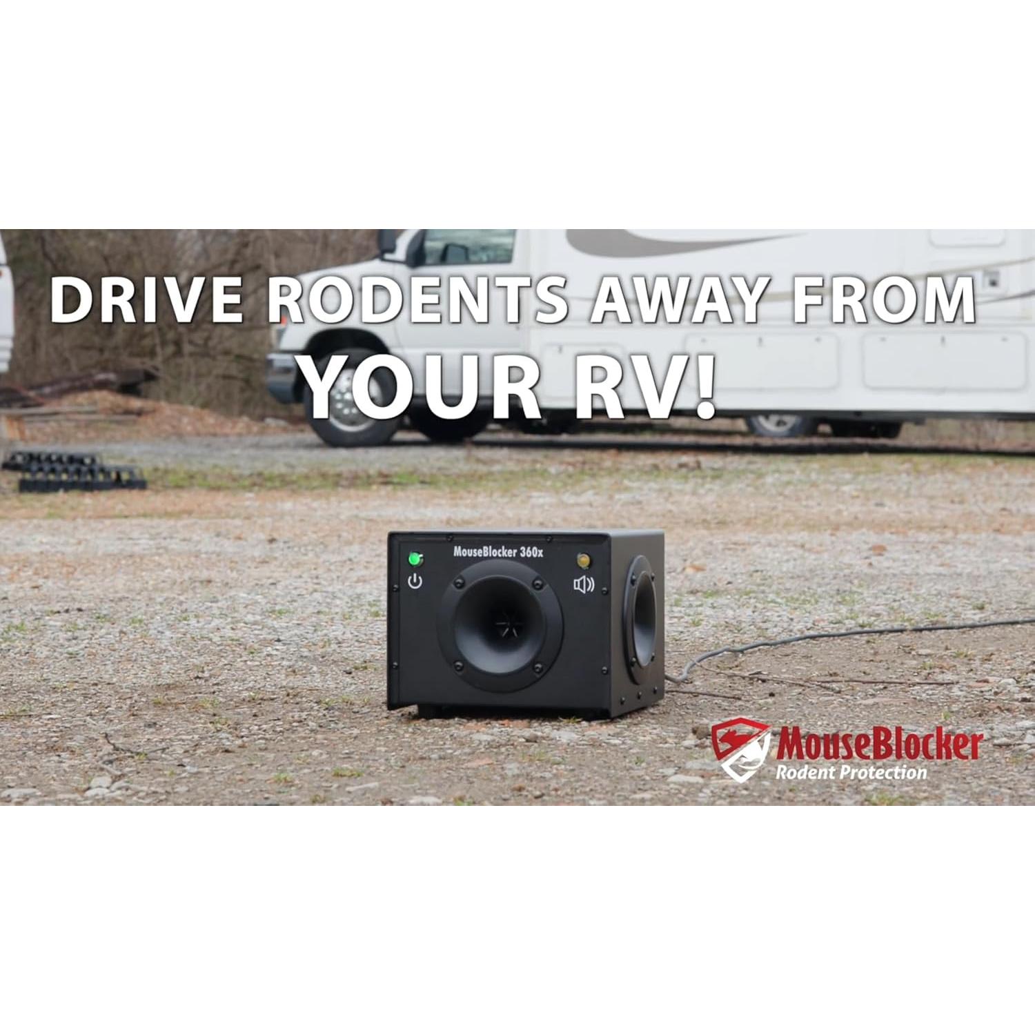 Repelente Ultrasónico de Roedores MouseBlocker 360 - IP55