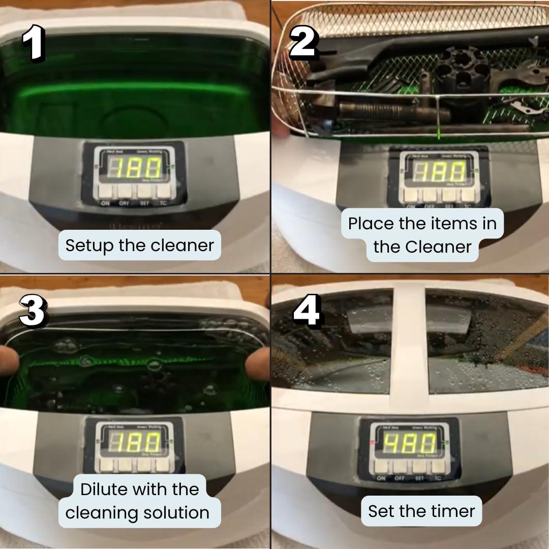 Limpiador Ultrasónico iSonic P4821-BSB 2.5L Acero Inoxidable