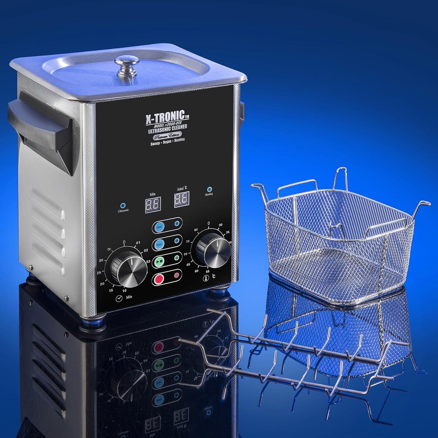Limpiador Ultrasónico X-Tronic 2000-XTS 2L Cuadrado LED