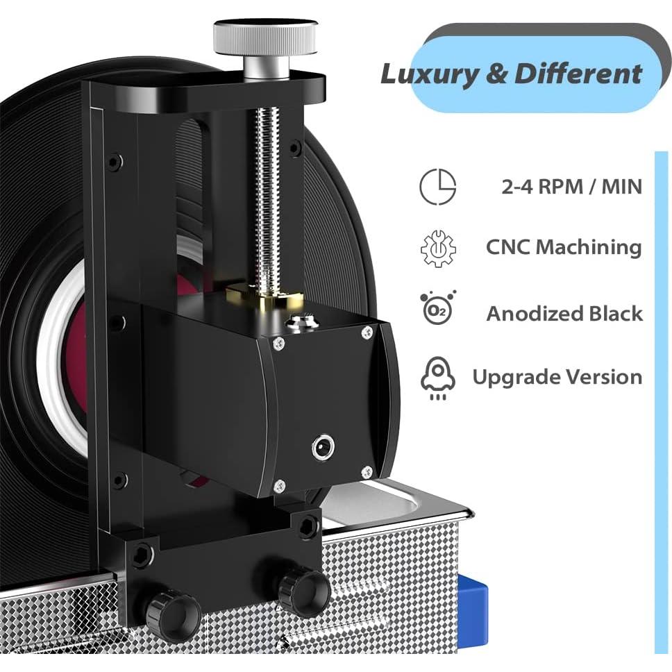 Soporte de Vinilo WEWU VC-02 para Limpieza Ultrasónica 1-5 Discos