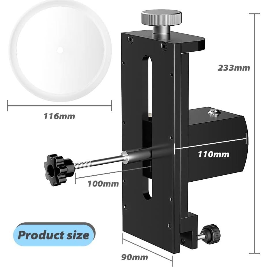 Soporte de Vinilo WEWU VC-02 para Limpieza Ultrasónica 1-5 Discos