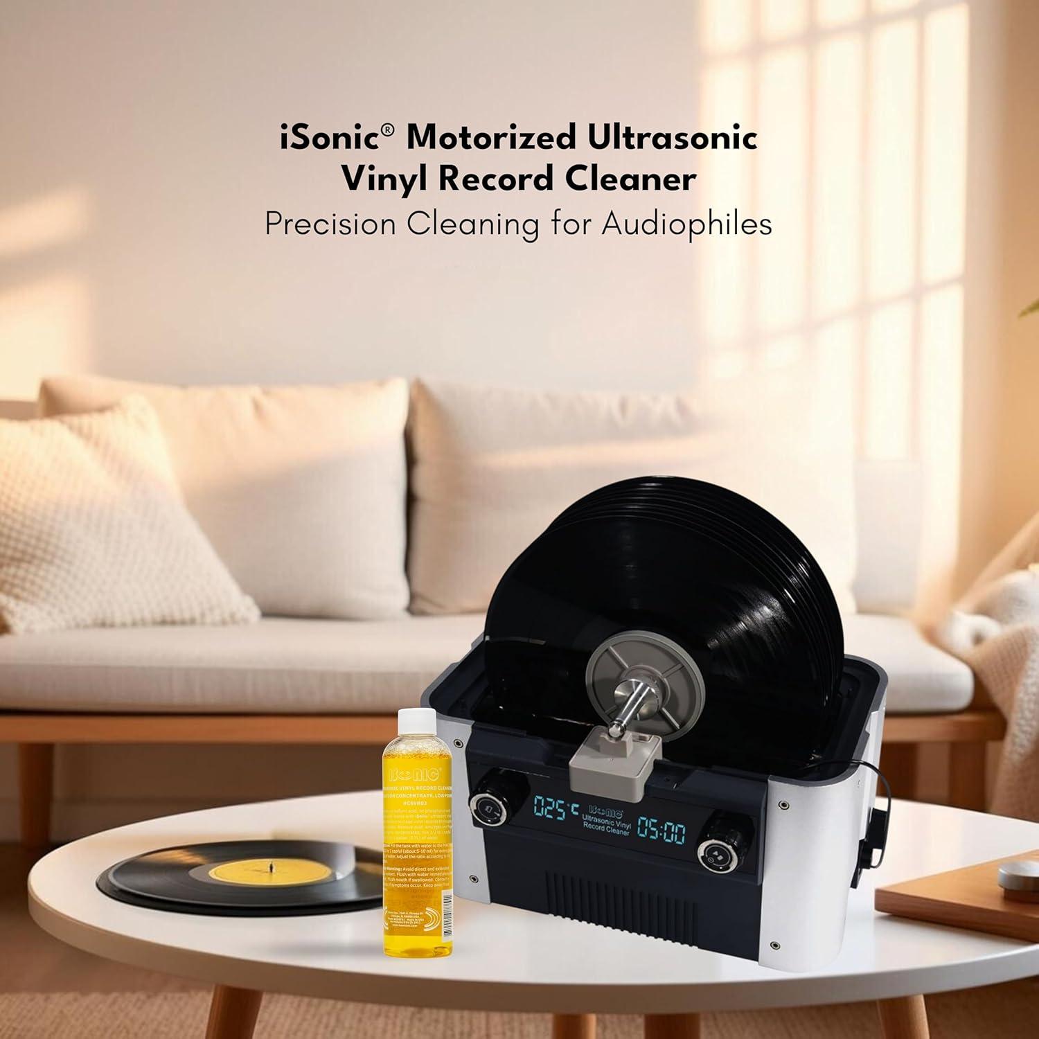 Limpiador Ultrasónico iSonic CS6.1-Pro para Discos de Vinilo 6L