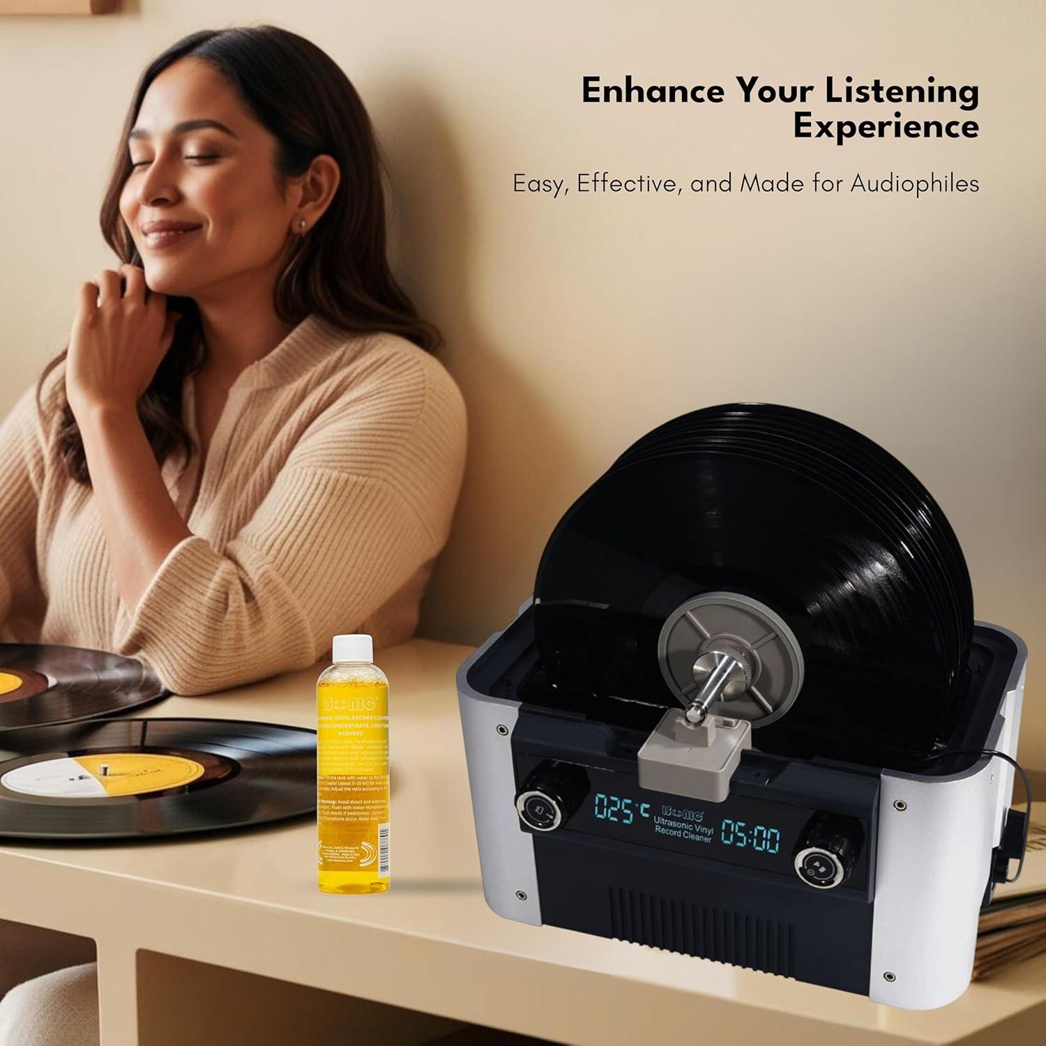 Limpiador Ultrasónico iSonic CS6.1-Pro para Discos de Vinilo 6L