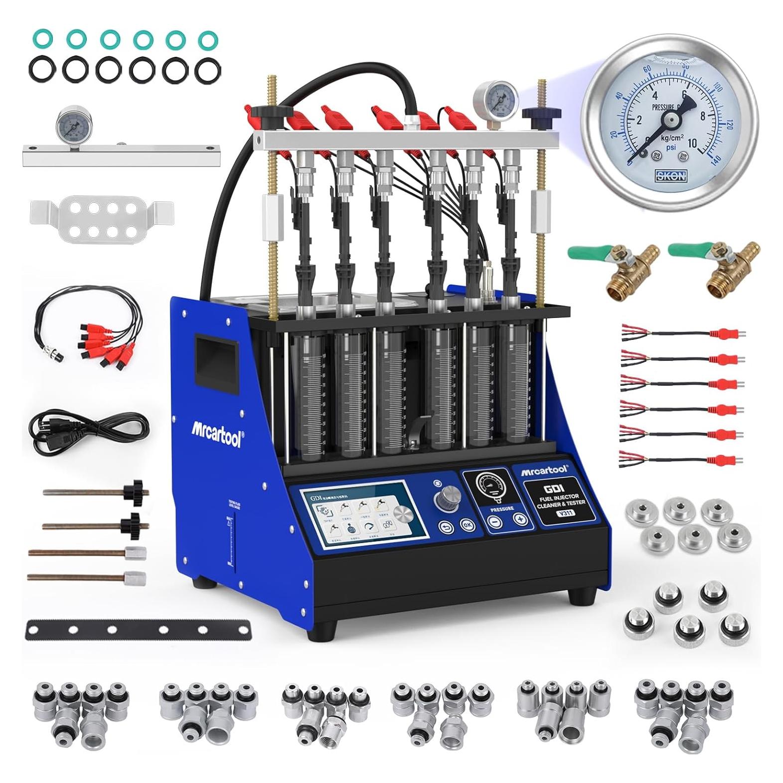 Limpiadora de Inyectores de Combustible PLAYOCCAR V311 6 Cilindros