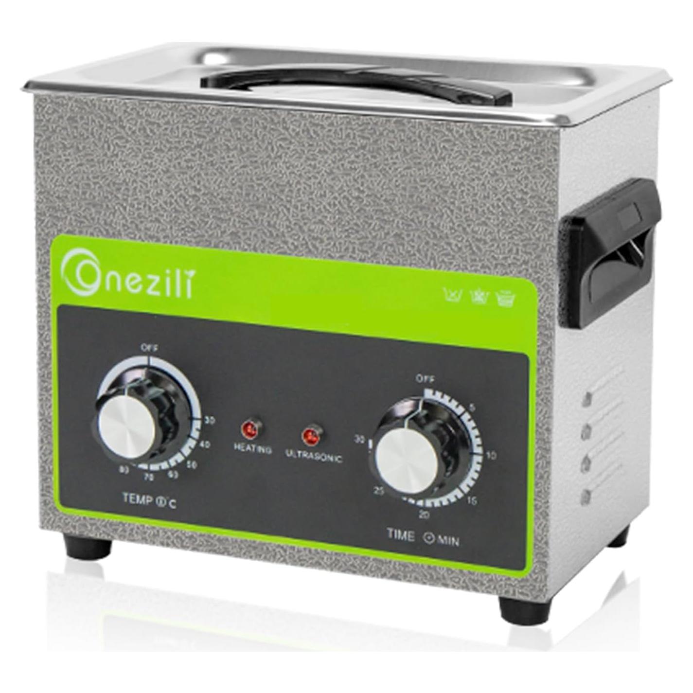 Limpiador Ultrasónico 3L ONEZILI con Canasta de Acero 120W