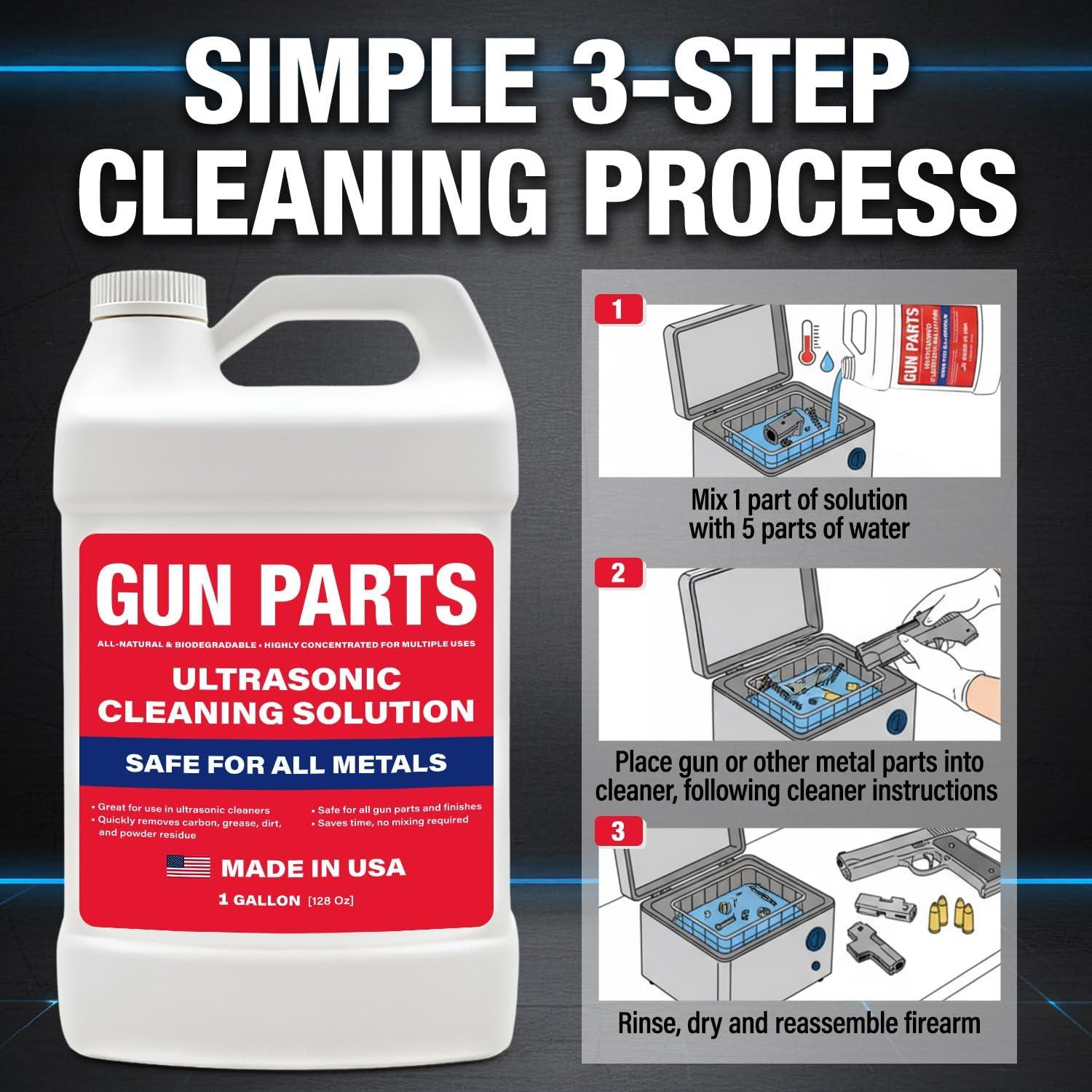 Limpiador Ultrasónico para Armas Samorillo 3.86kg Concentrado