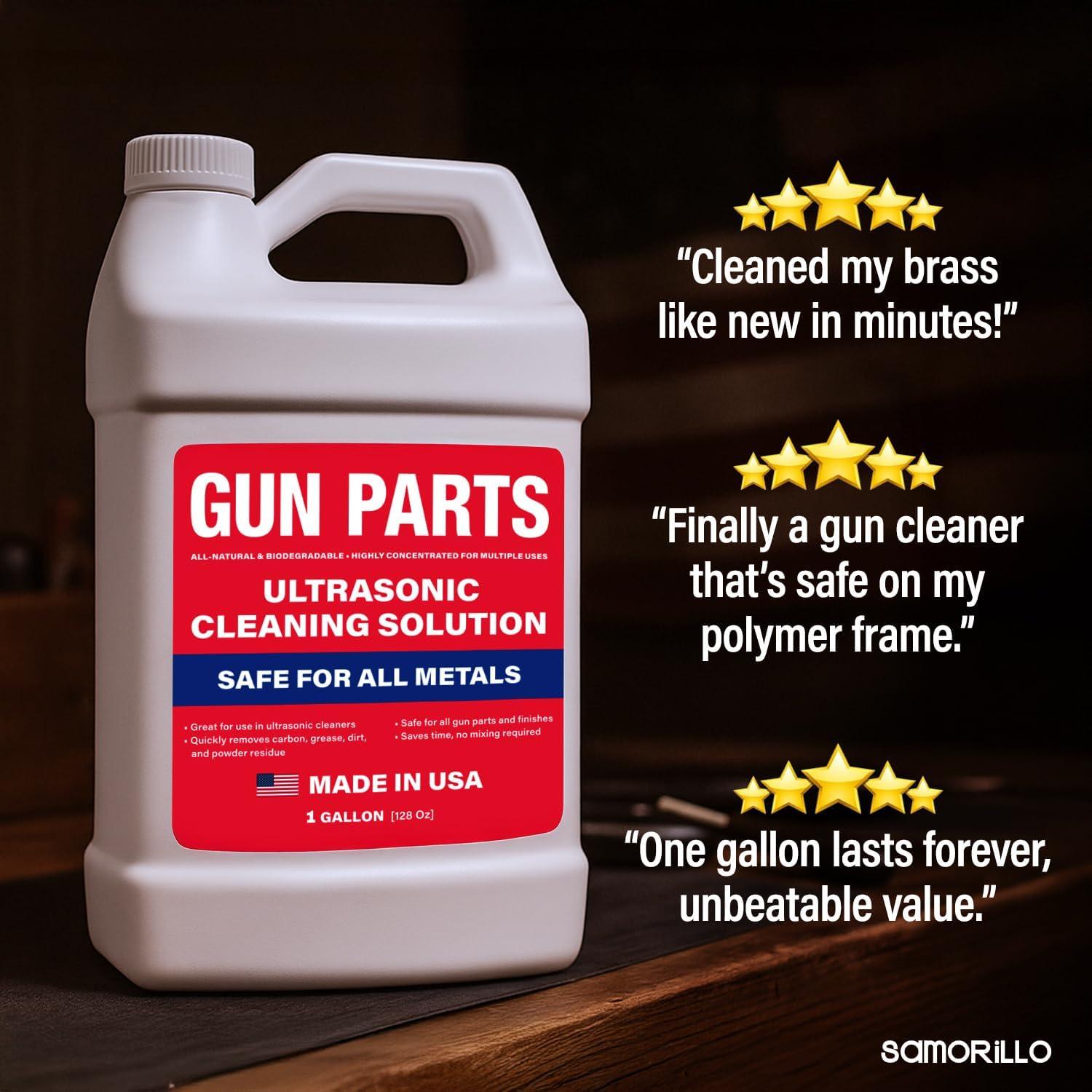 Limpiador Ultrasónico para Armas Samorillo 3.86kg Concentrado