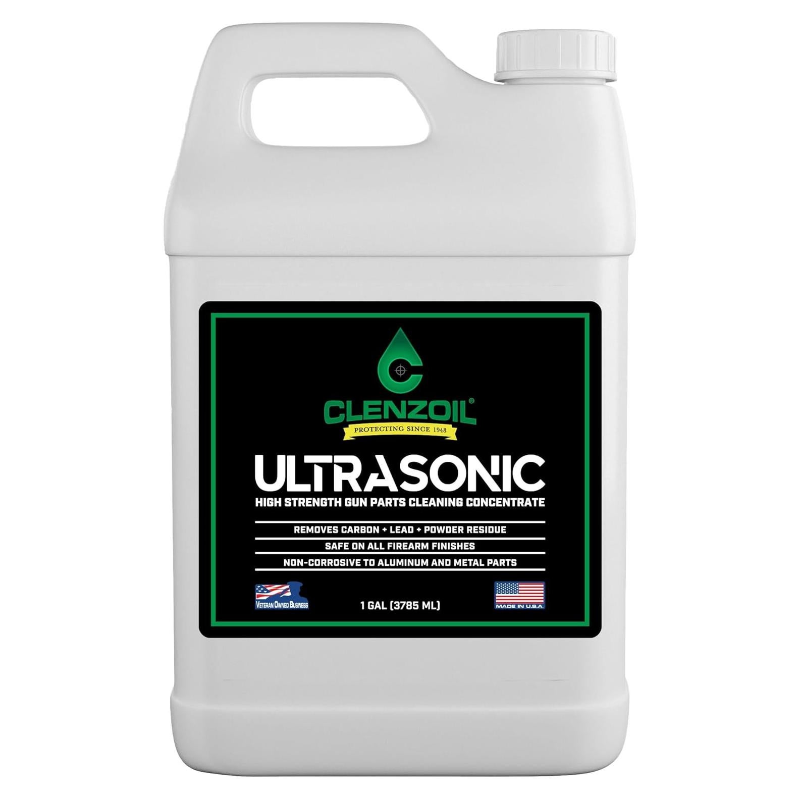 Limpiador Ultrasónico Clenzoil 3.78 L - Concentrado para Armas