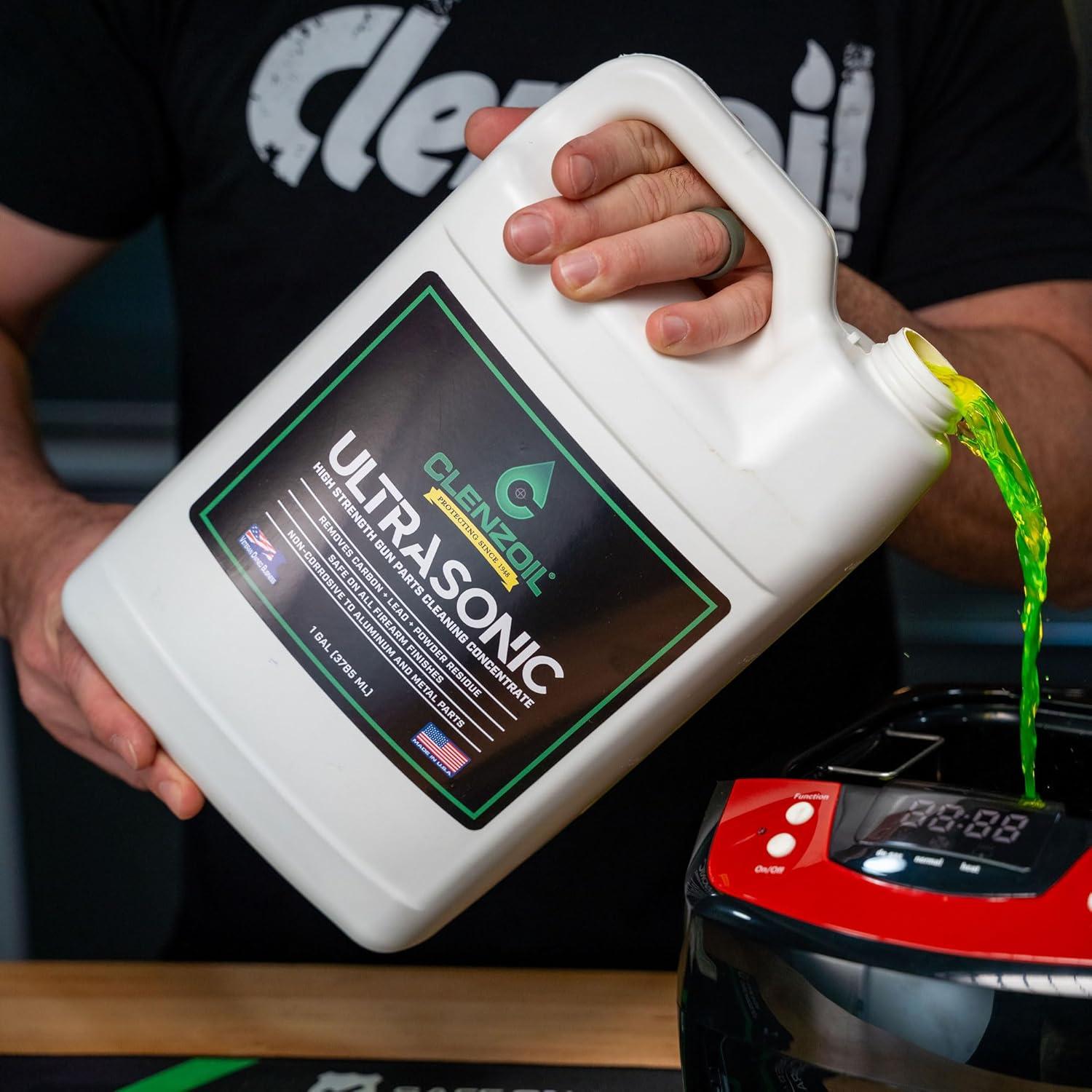 Limpiador Ultrasónico Clenzoil 3.78 L - Concentrado para Armas